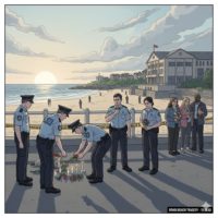 AI로 만든 시드니 본다이 비치 총기 난사 사건 관련 사진 / Gemini(AI) 제공