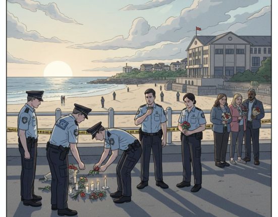 AI로 만든 시드니 본다이 비치 총기 난사 사건 관련 사진 / Gemini(AI) 제공