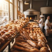 AI로 만든 제과점 내부 / Gemini(AI) 제공