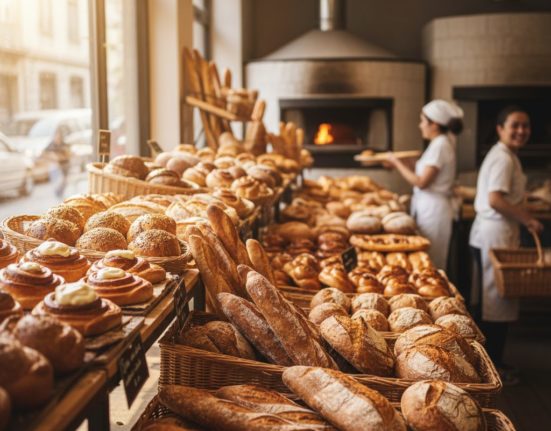 AI로 만든 제과점 내부 / Gemini(AI) 제공