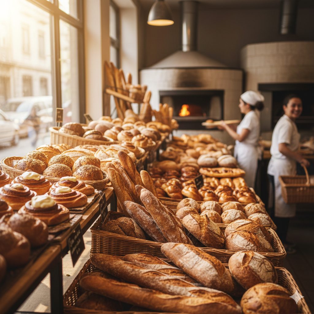 AI로 만든 제과점 내부 / Gemini(AI) 제공