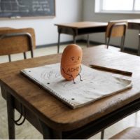 AI로 만든 알약과 학교의 교실 안 사진 / Gemini(AI) 제공