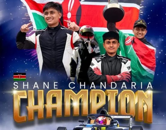Commemorative graphic celebrating Shane Chandaria’s 2025 F4 Indian Championship title (Image=F4 Indian Championship)