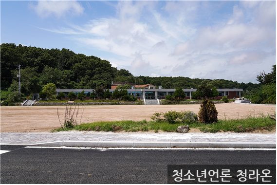 리모델링한 청소년평화교육센터 전경. (사진=최재원 기자)